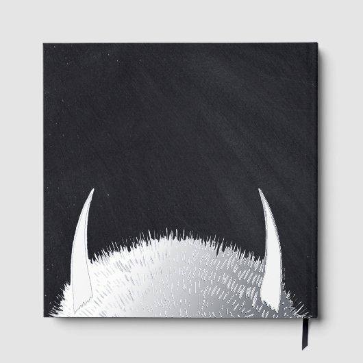 Where the Wild Things Are Baby Shower Gästebuch (Rückseite)