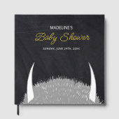 Where the Wild Things Are Baby Shower Gästebuch (Vorderseite)