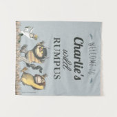 Where the Wild Things Are Birthday Tapestry Wandteppich (Vorderseite (Horizontal))