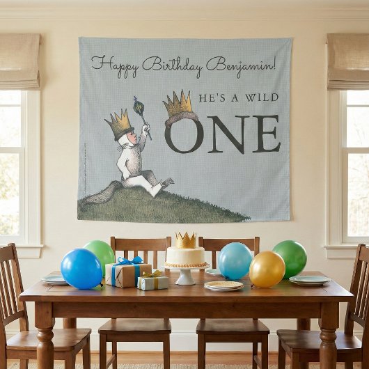 Where the Wild Things Are Birthday Tapestry Wandteppich