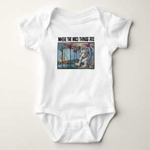 Where The Wild Things Are Buchcover Baby Strampler