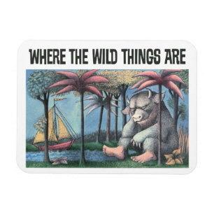 Where The Wild Things Are Buchcover Magnet