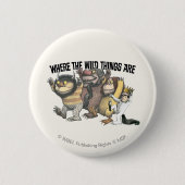 Where the Wild Things Are Characters & Logo Button (Vorderseite)