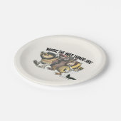 Where the Wild Things Are Characters & Logo Pappteller (Schrägansicht)