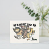 Where the Wild Things Are Characters & Logo Postkarte (Stehend Vorderseite)