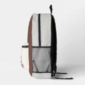 Where the Wild Things Are Characters on Logo Bedruckter Rucksack (Rechts)