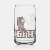 Where the Wild Things Are Characters on Logo Dosenglas (Vorderseite)