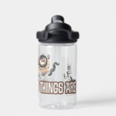 Where the Wild Things Are Characters on Logo Trinkflasche (Rückseite)
