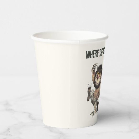 Where the Wild Things Are Characters Pappbecher (Rechts)