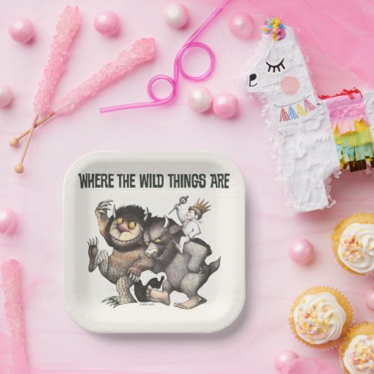 Where the Wild Things Are Characters Pappteller (Party)