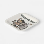 Where the Wild Things Are Characters Pappteller (Gewinkelt)