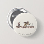 Where the Wild Things Are Charaktere auf Logo Button (Vorne & Hinten)