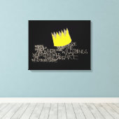 Where the Wild Things Are | Crown Leinwanddruck (Insitu (Holzboden))