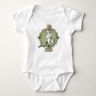 Where the Wild Things Are Max-Abzeichen Baby Strampler