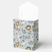 Where the Wild Things Are Pattern 1st Birthday Geschenkschachtel (Geöffnet)