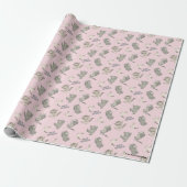 Where the Wild Things Are Pink Star Pattern Geschenkpapier (Ungerollt)