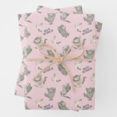 Where the Wild Things Are Pink Star Pattern Geschenkpapier Set (Beispiel)