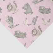 Where the Wild Things Are Pink Star Pattern Seidenpapier (Ausschnitt)