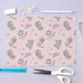 Where the Wild Things Are Pink Star Pattern Seidenpapier (Handwerk)