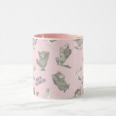 Where the Wild Things Are Pink Star Pattern Tasse (Zentrum)