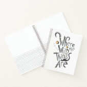Where the Wild Things Are Quote Graphic Notizblock (Innenseite)