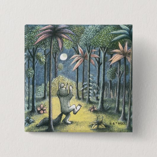 Where The Wild Things Are | Szene 6 Button (Vorderseite)