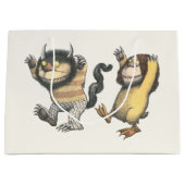 Where the Wild Things Are | Two Wild Things Große Geschenktüte (Vorderseite)