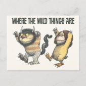 Where the Wild Things Are | Two Wild Things Postkarte (Vorderseite)