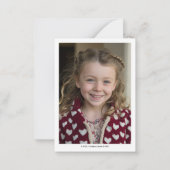 Where The Wild Things Are Valentine Photo Mitteilungskarte (Rückseite)