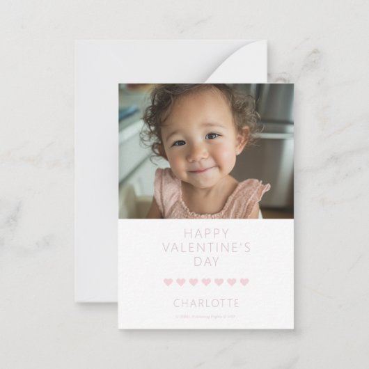 Where The Wild Things Are Valentine Photo Mitteilungskarte (Rückseite)