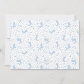 Where the Wild Things Are Wild One First Birthday Einladung (Rückseite)