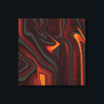 Where There's Smoke Leinwanddruck<br><div class="desc">Where There's Smoke: Textured abstract  canvas print in red,  orange,  grey,  and black. Smoke and fire.

Digitally signed and dated with year created. Available in sizes from 
8"x 8" (20.32 cm x 20.32 cm)  up to 40" x 40" (101.6 cm x 101.6 cm)</div>