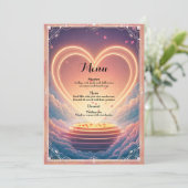 Where Two Souls Choose Forever  Menükarte (Stehend Vorderseite)