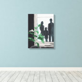 Where We Grew I – Family and Growth Leinwanddruck (Insitu (Holzboden))