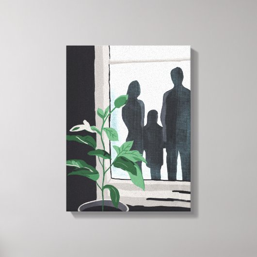 Where We Grew I – Family and Growth Leinwanddruck (Vorderseite)