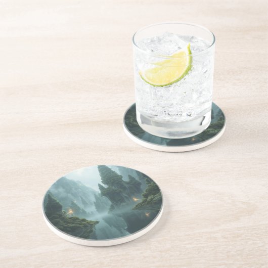 Where Winged Spirits Wander Getränkeuntersetzer (Seite)