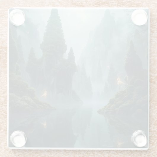 Where Winged Spirits Wander Glasuntersetzer (Rückseite)