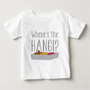 Wheres das HANGI? (Maori- Fest Neuseelands) Baby T-shirt