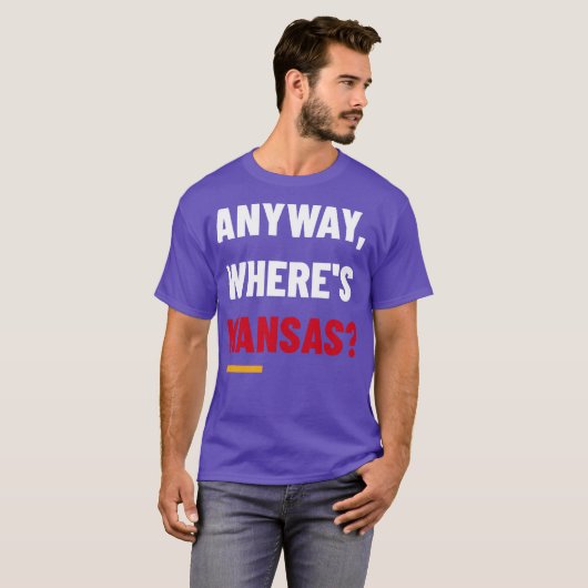 Wheres Kansas T-Shirt (Vorne ganz)