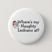Wheres meine frechen Lesben an Button (Vorderseite)