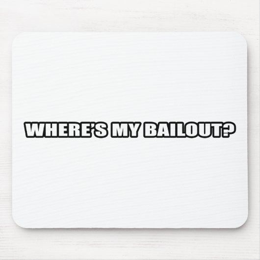 Wheres meine Sicherheitsleistung? Mousepad (Vorne)
