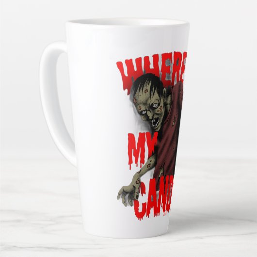 Where's My Candy  Milchtasse (Linke Ecke)