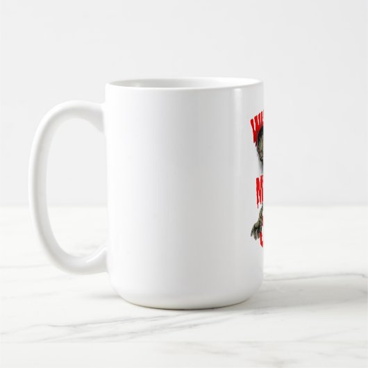 Where's My Candy T-shirt Kaffeetasse (Links)