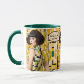 Where's My Coffee Retro Beauty 60s coffee mug Tasse (Links)