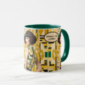 Where's My Coffee Retro Beauty 60s coffee mug Tasse (VorderseiteRechts)