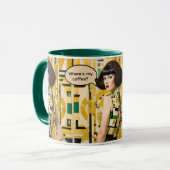 Where's My Coffee Retro Beauty 60s coffee mug Tasse (Vorderseite Links)