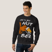 Where's My Nuts OOHH BEER Squirrel Present Sweatshirt (Vorne ganz)
