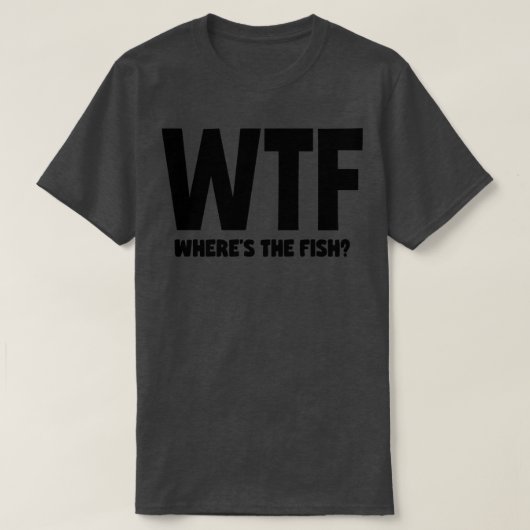Wheres the fish T-Shirt (Design vorne)