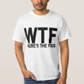 Where's The Food T-Shirt Men's (Vorderseite)