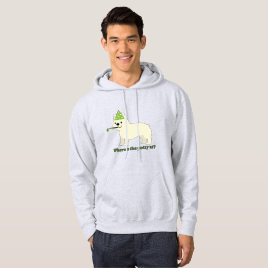 Where's the party at? hoodie (Vorne ganz)